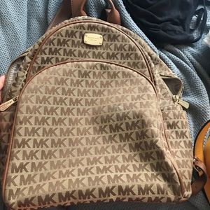 Michael Kors backpack gently used